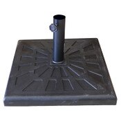 42 Lbs. Square Resin Umbrella Base